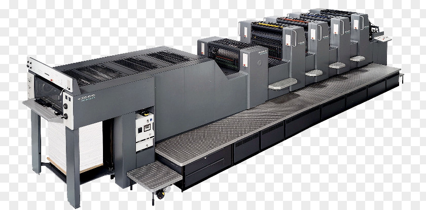 Printer Paper Offset Printing Machine PNG