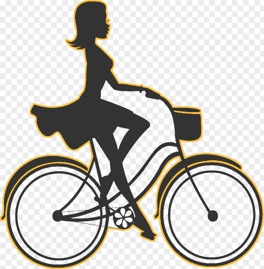 Bicycle Cycling Silhouette PNG