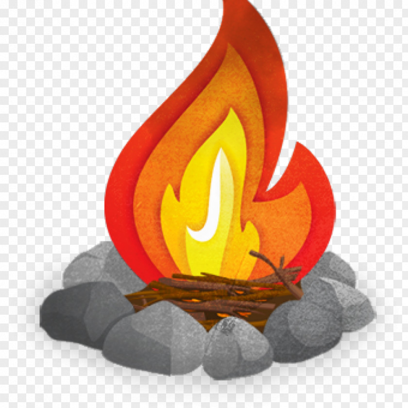 Campfire Camping Food S'more Clip Art PNG
