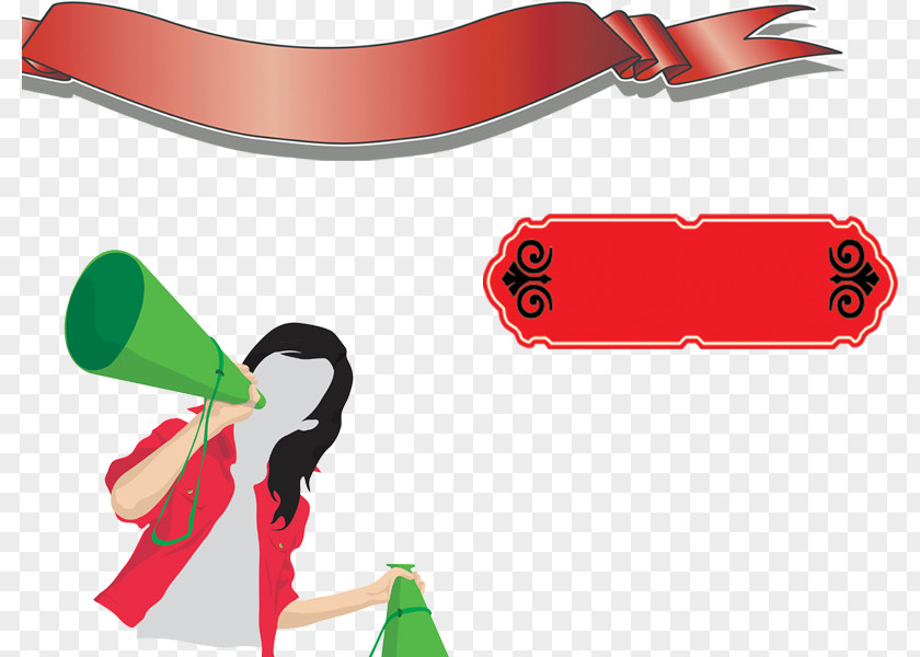 Colored Ribbon Illustration PNG
