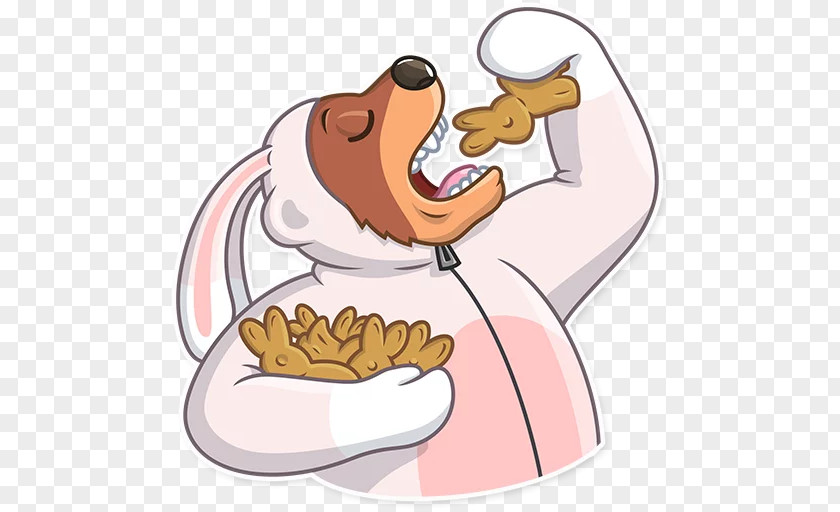 Dog Easter Telegram Bear Sticker PNG