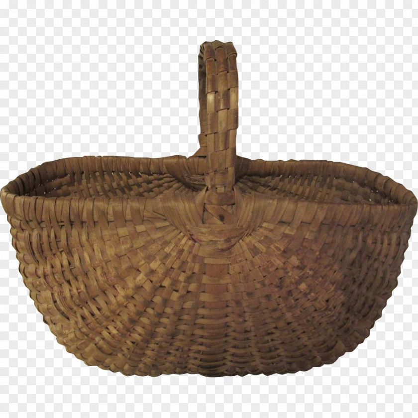 Empty Basket Picnic Baskets Wicker Lid PNG