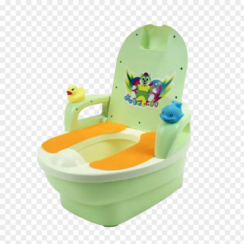 Green Toilet Seat Child Feces Sitting PNG