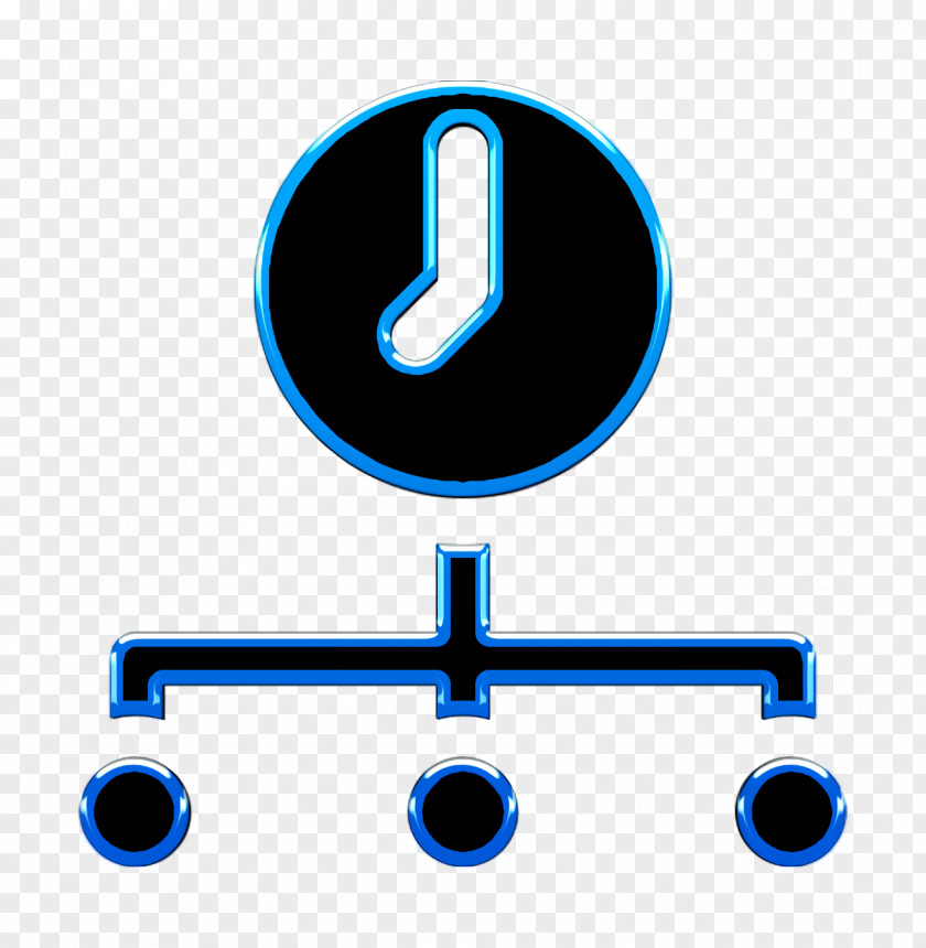 Time Icon Filled Management Elements PNG