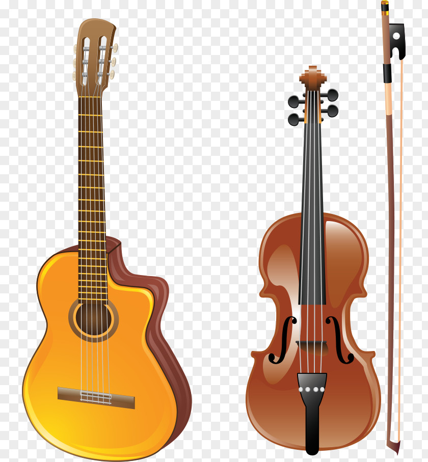 Violin Musical Instrument Guitar PNG