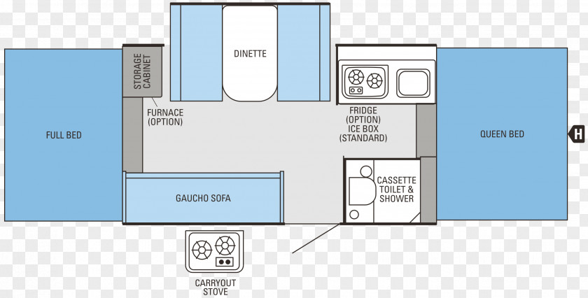 Sports Series Floor Plan Jayco, Inc. Campervans Caravan Popup Camper PNG