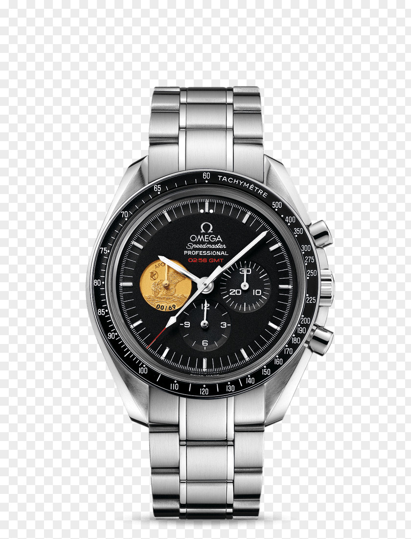 Watch OMEGA Speedmaster Moonwatch Professional Chronograph Omega SA Seamaster Coaxial Escapement PNG