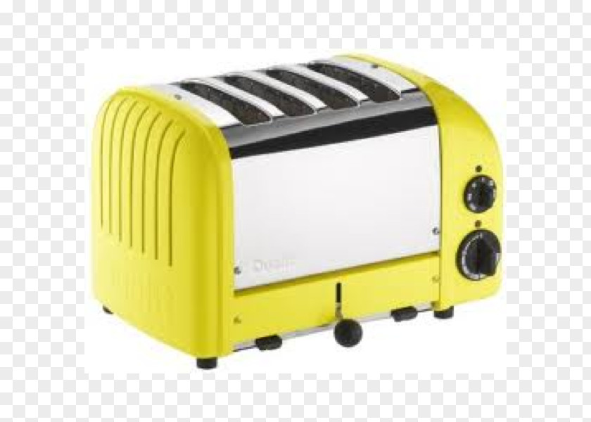 Yellow Toast Dualit Vario 4-Slice Toaster 2-Slice Limited Brentwood TS-264 PNG