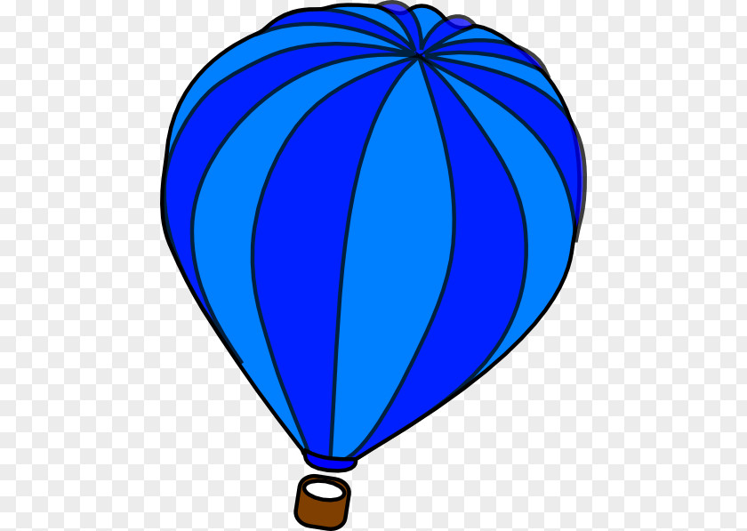 Blue-hot-air-balloon Hot Air Balloon Blue Clip Art PNG
