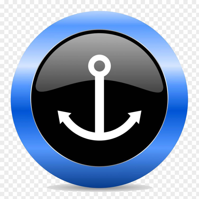 Blue Icon Anchor Stock Photography Royalty-free Illustration PNG