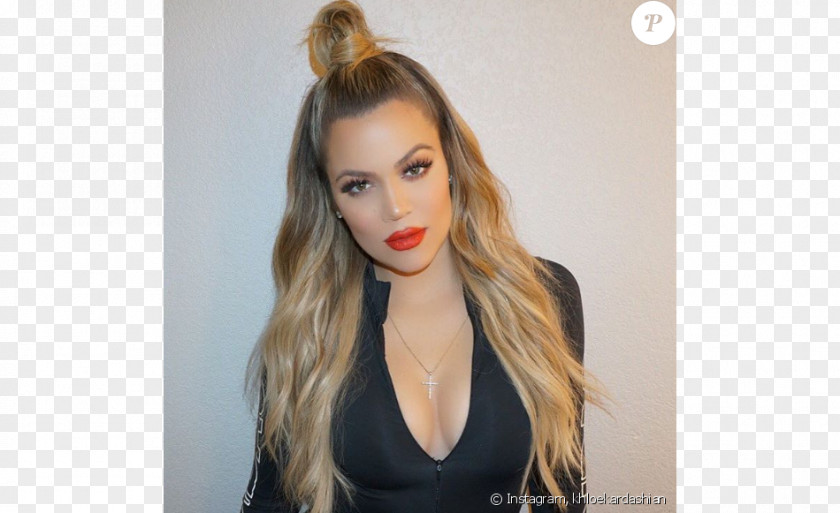 Bun Khloé Kardashian Keeping Up With The Kardashians Cross Necklace Hairstyle PNG