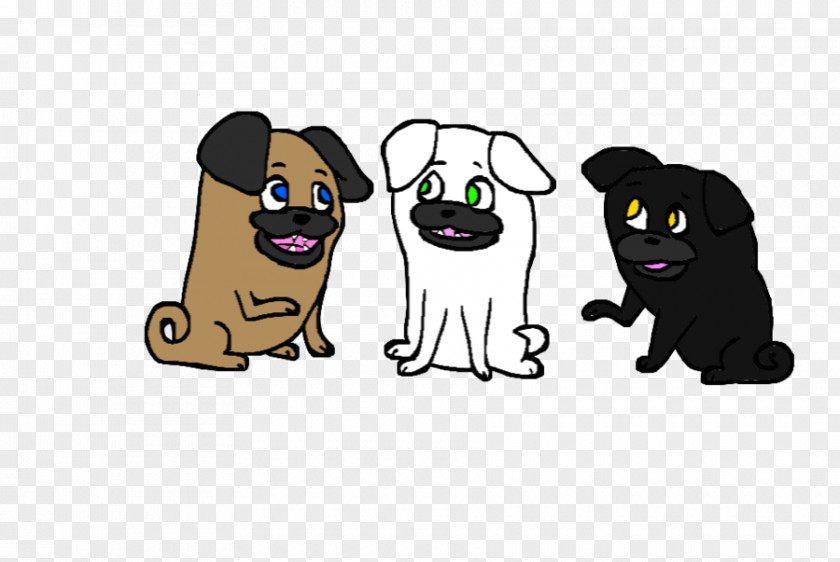 Cat Pug Character Font PNG