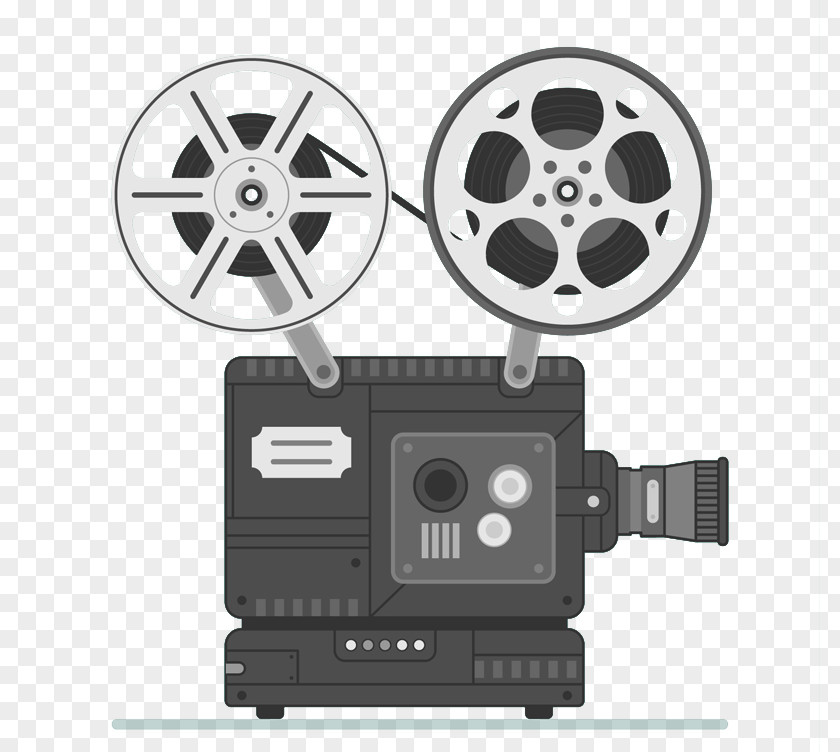 Creative Movie Projector Design Vector Film Camera PNG