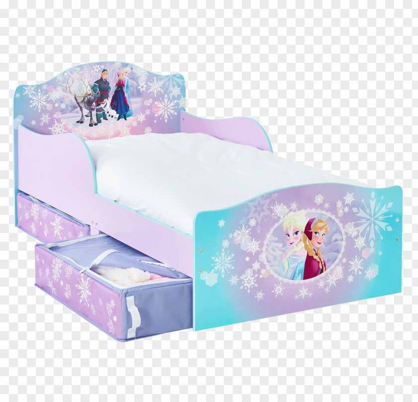 Elsa Toddler Bed Child Cots PNG