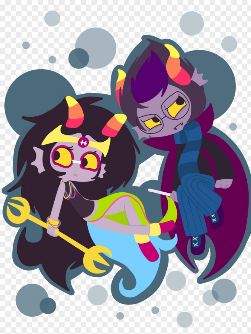 Feferi Peixes Homestuck MS Paint Adventures Art Fandom Illustration PNG