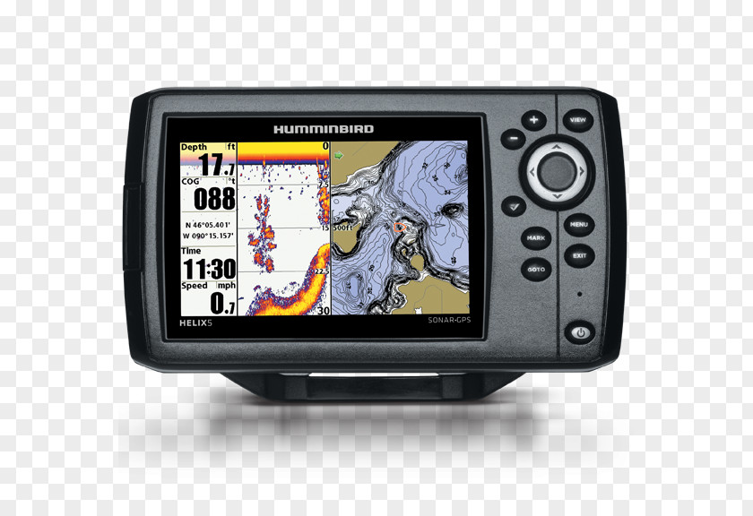 Hummingbird Paint Fish Finders Chartplotter Chirp Transducer Sonar PNG