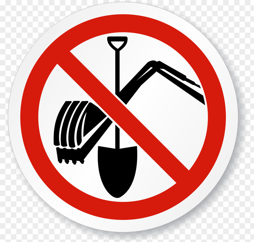 No Dig Sign Royalty-free PNG