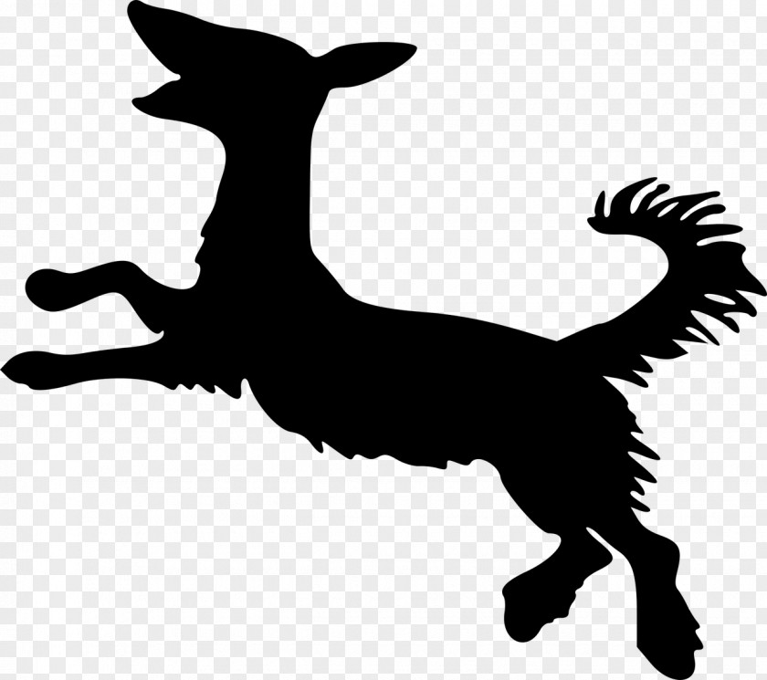 Silhouette Dog Pet Canidae Clip Art PNG