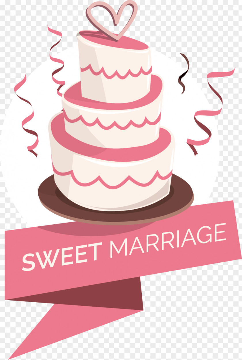 Vector Wedding Cake Birthday Torte Torta PNG