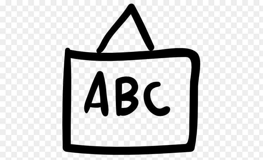 Abc Blackboard Drawing PNG