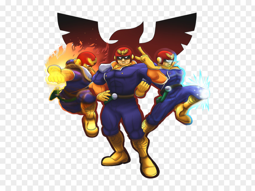 Captain Falcon Super Smash Bros. Work Of Art PNG