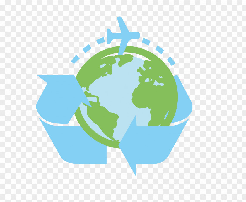 Earth Globe Logo PNG