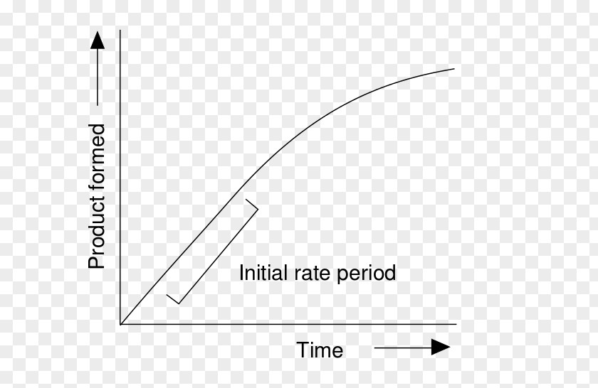 Line Enzyme Kinetics Curve Michaelis–Menten Reaction Rate PNG