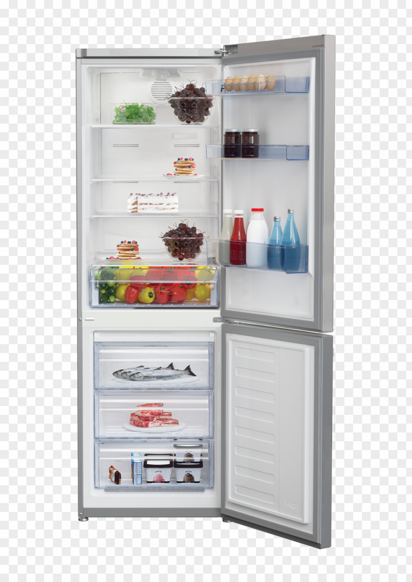 Refrigerator Beko RCNA320K20S RCNA 305 K20W Freezer PNG