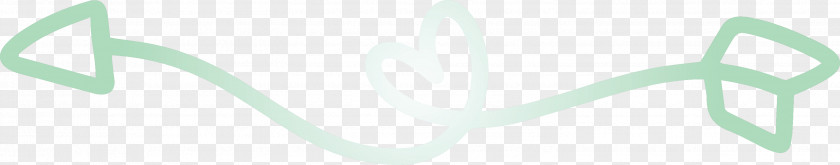 Simple Arrow Heart PNG