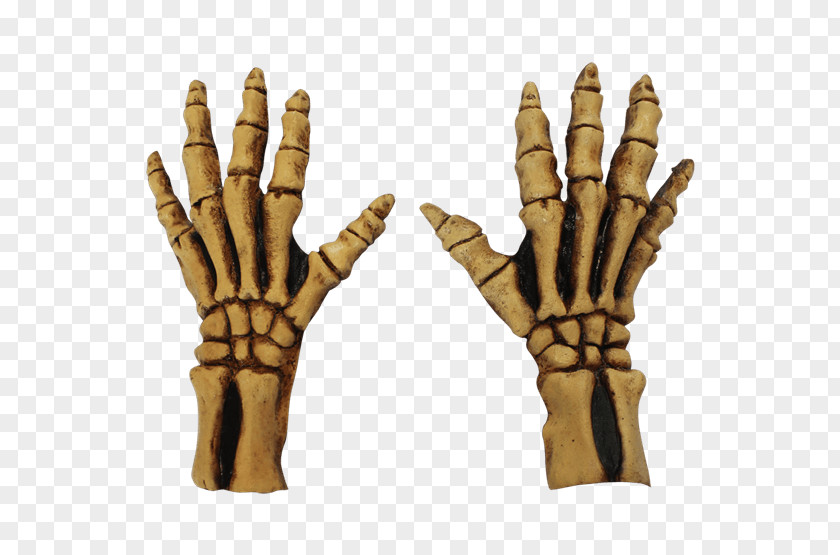 Skeleton Hands Costume Glove Clothing Bone PNG