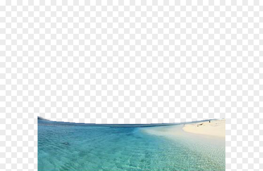 Beautiful Beach Water Pattern PNG