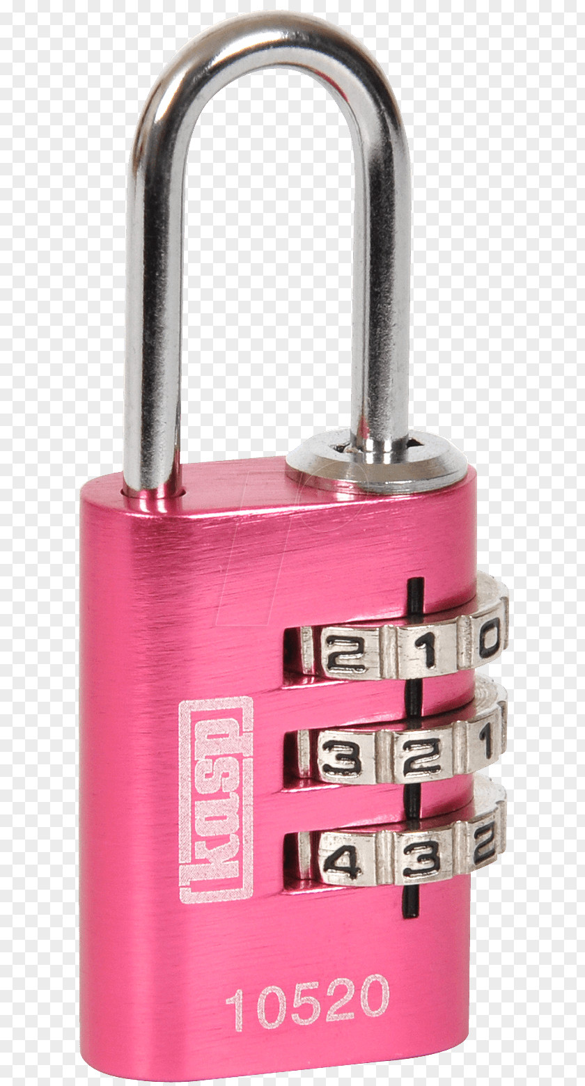 Combination Lock Padlock Brass Aluminium PNG