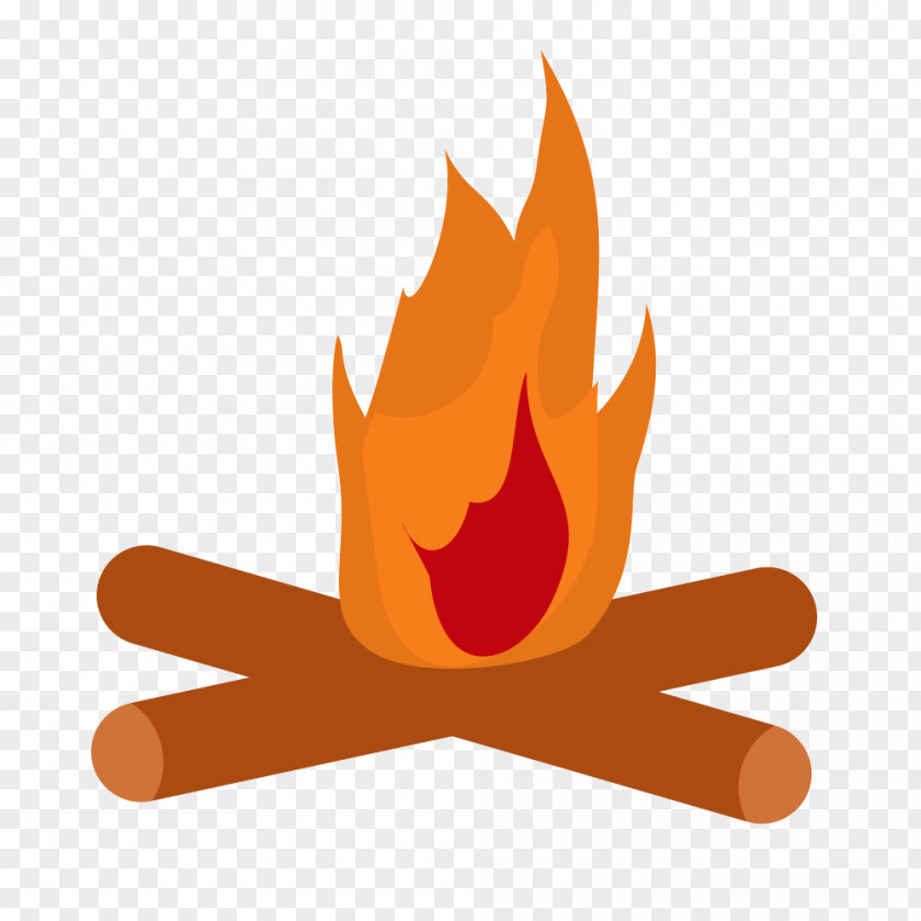 Firewood Campfire Flame Fire Torch PNG