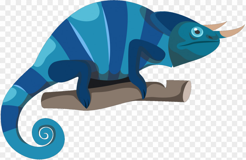 Reptile Lizard Chameleons Vector Graphics Illustration PNG