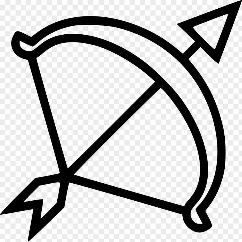 Sagittarius Constellation Black And White Triangle PNG