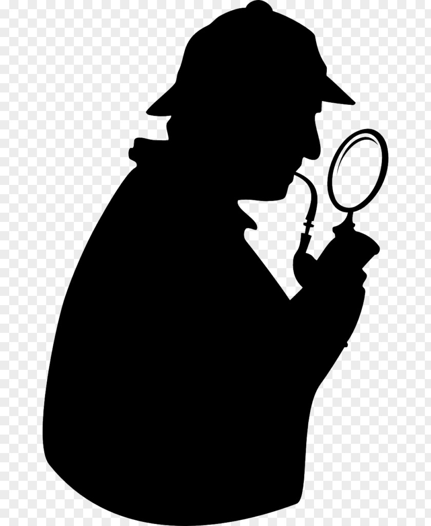 Occurrence Vector Sherlock Holmes John H. Watson Magnifying Glass Detective Image PNG