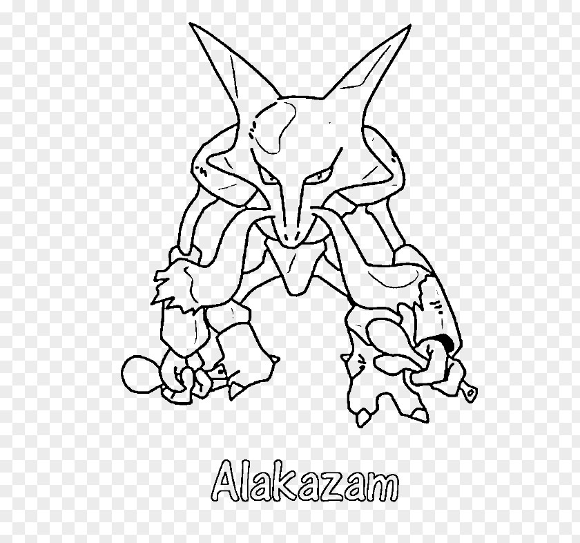 Pokemon Pokémon Coloring Book Alakazam Drawing Ash Ketchum PNG
