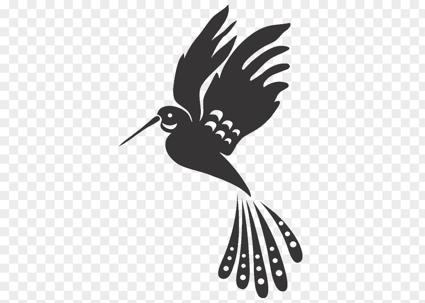 Bird Stencil Sticker Beak PNG