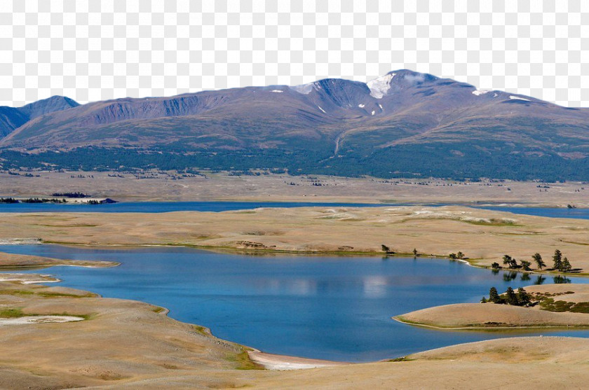 Grassland Lakes Altai Tavan Bogd National Park Khoton Lake Kazakhstan Temperate Grasslands, Savannas, And Shrublands PNG