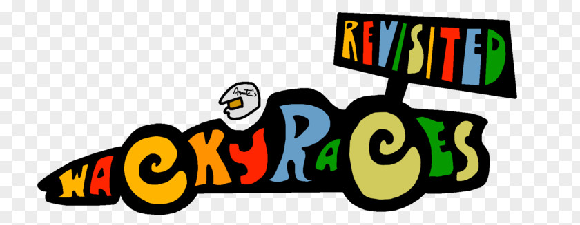 Logo Wacky Races Graphic Design Cartoon PNG