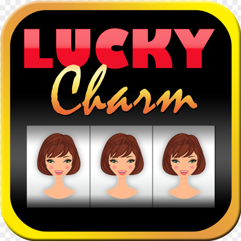 Lucky Charm Game Logo Human Behavior Font PNG