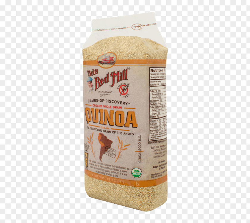 Flour Bob's Red Mill Whole Grain Quinoa Cereal PNG
