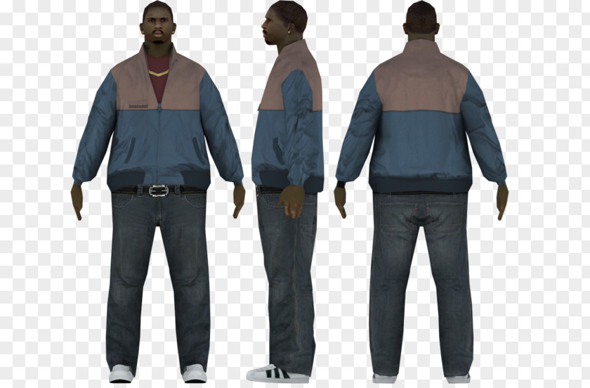 Jeans Grand Theft Auto: San Andreas Mod Los Santos Sleeve PNG