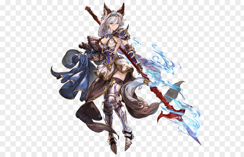 Shadowverse Granblue Fantasy Character Concept Art Model Sheet PNG