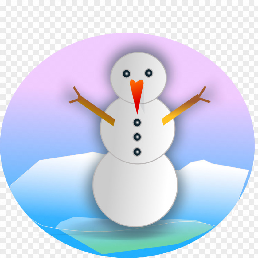 Snowman Christmas Winter Clip Art PNG