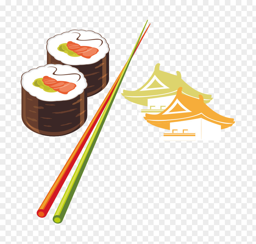 Sushi Japanese Cuisine Sashimi Makizushi California Roll PNG