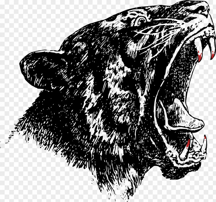 Tiger Felidae Blood Clip Art PNG