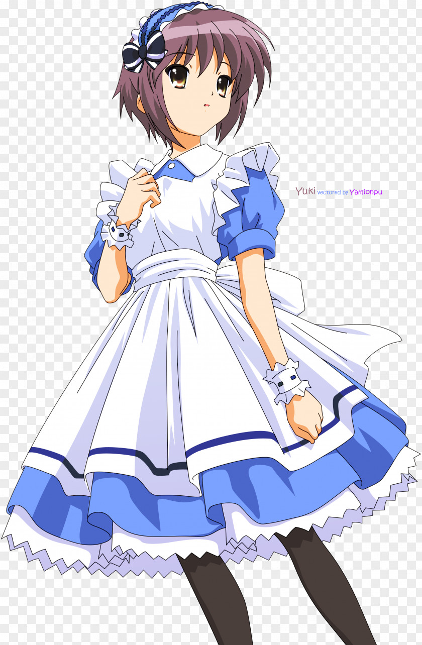 Alice In Wonderland Dress Yuki Nagato Mikuru Asahina Clannad Alice's Adventures Kyoto Animation PNG