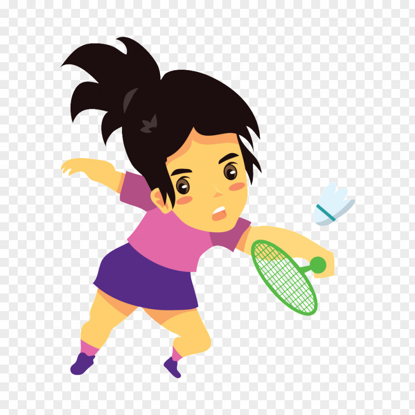 Badminton Player Sport Shuttlecock Clip Art PNG