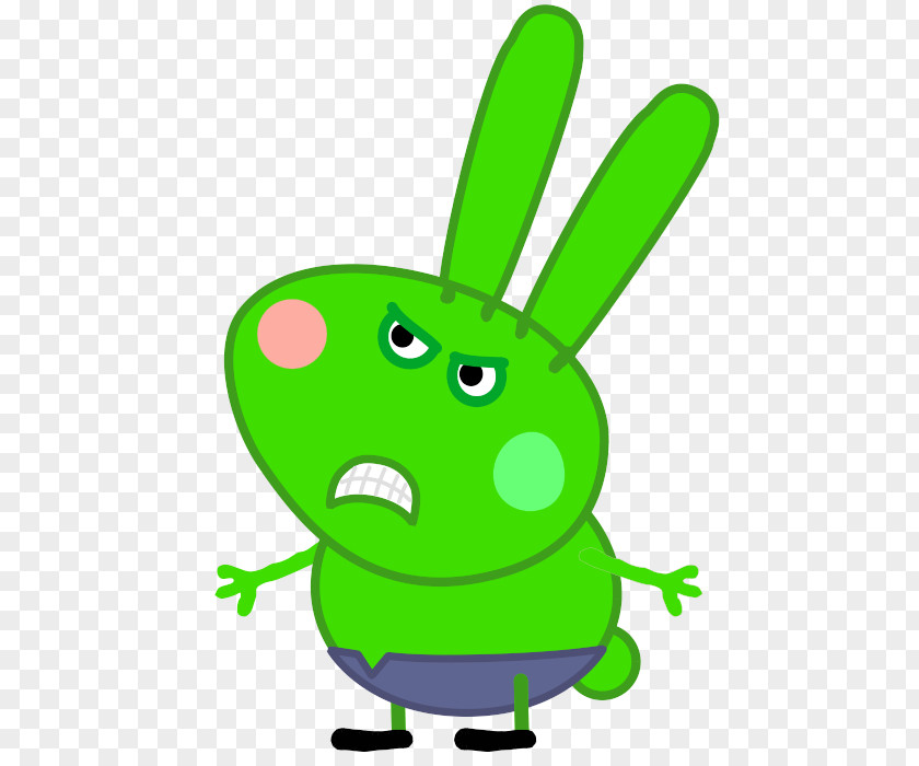 Elephant Rabbit Miss George Pig Grampy PNG